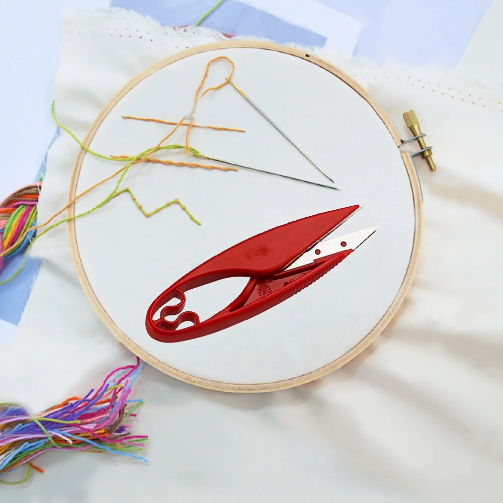 Высококачественные пружинные ножницы с 2 лезвиями, ножницы для нитки