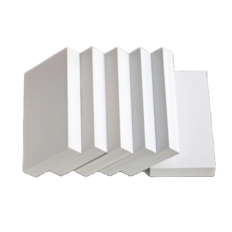 Foamd High-Density PVC Sheet Waterproof White Plastic Board Decoration High Quality Celuka Cabinet Cutting Moulding Services