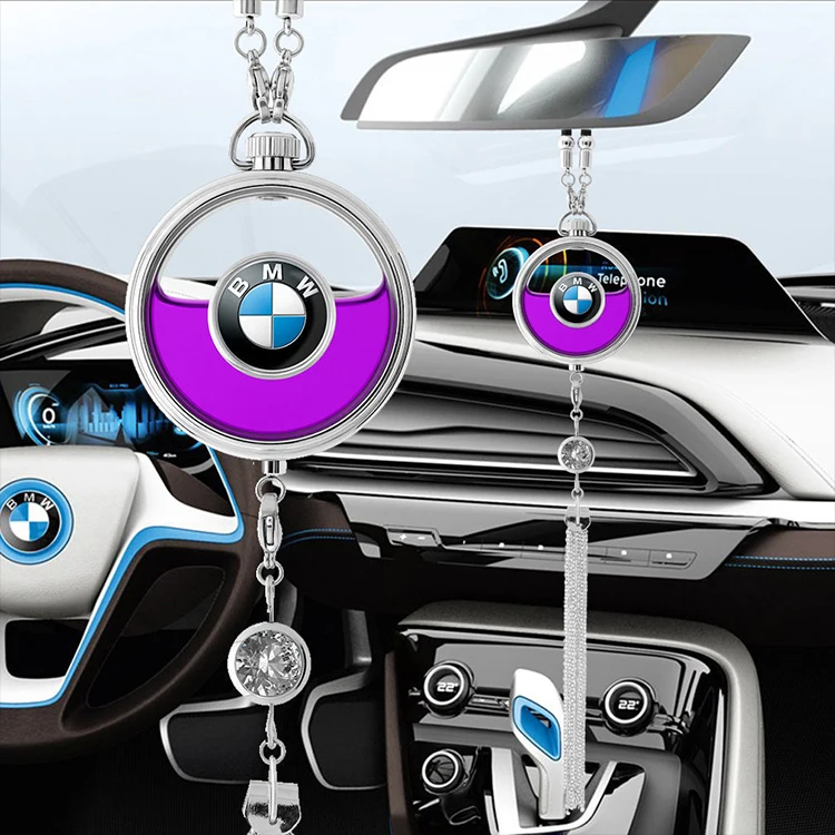 Car Pendant Liquid Perfume Car logo with Drill Car air Freshener Perfume