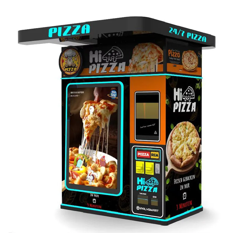 Automatic Hamburger Vending Machines Robot Fast Food Hot Dog Vending Machine Burger Vending Machine Best Seller