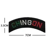 V01694-1 ข้อศอกเม็กซิกัน CHINGON (ผ้าสีดำ)