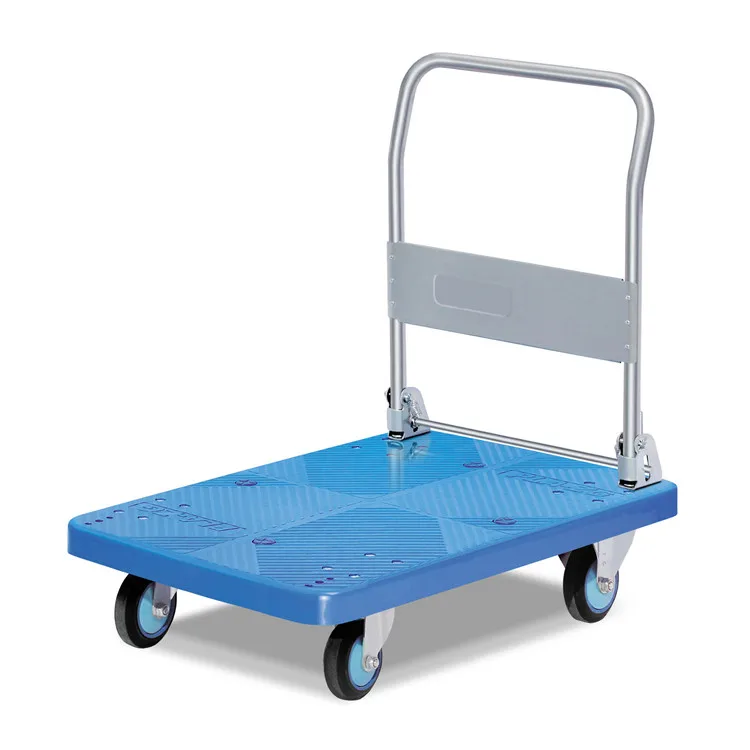 China manufacturing cheap plastic trolley flat tool cart heavy duty trolleys