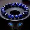 Occhio di tigre sintetico blu
