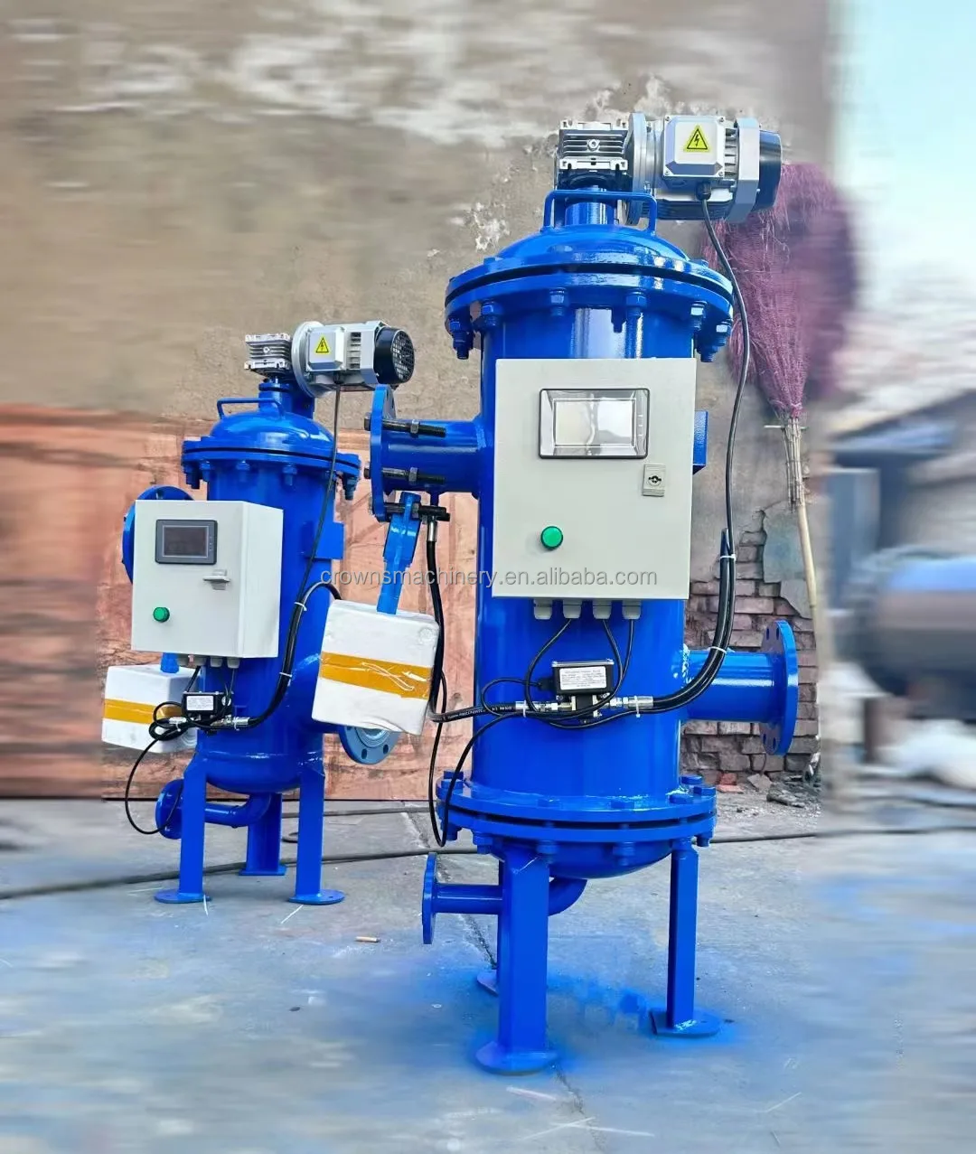 Automatic Backwashing Sand Filter For Industrial Wastewater Treatment