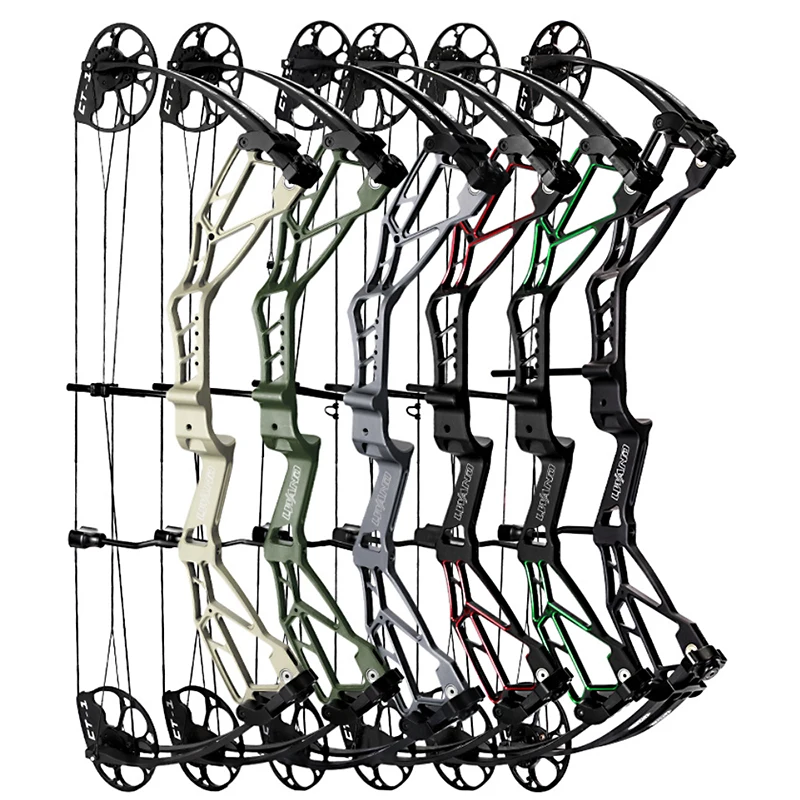 Arc à Poulies (compound Bow) Réglable 0-70 Lbs - Longueur 33 Pouces - Set Complet Chasse/tir - Marque NMCPY - Neuf