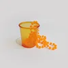Collar de vasos de chupito naranja