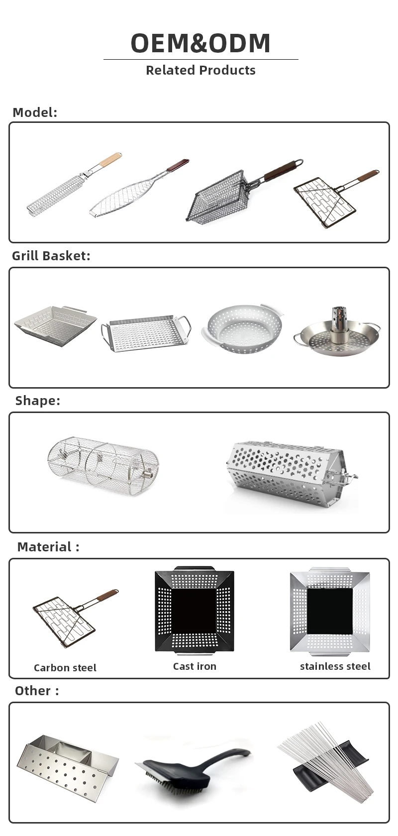 2 Sets Stainless Steel Skewer Stand With Skewers - Barbecue Hanging Racks For Outdoor Grilling
