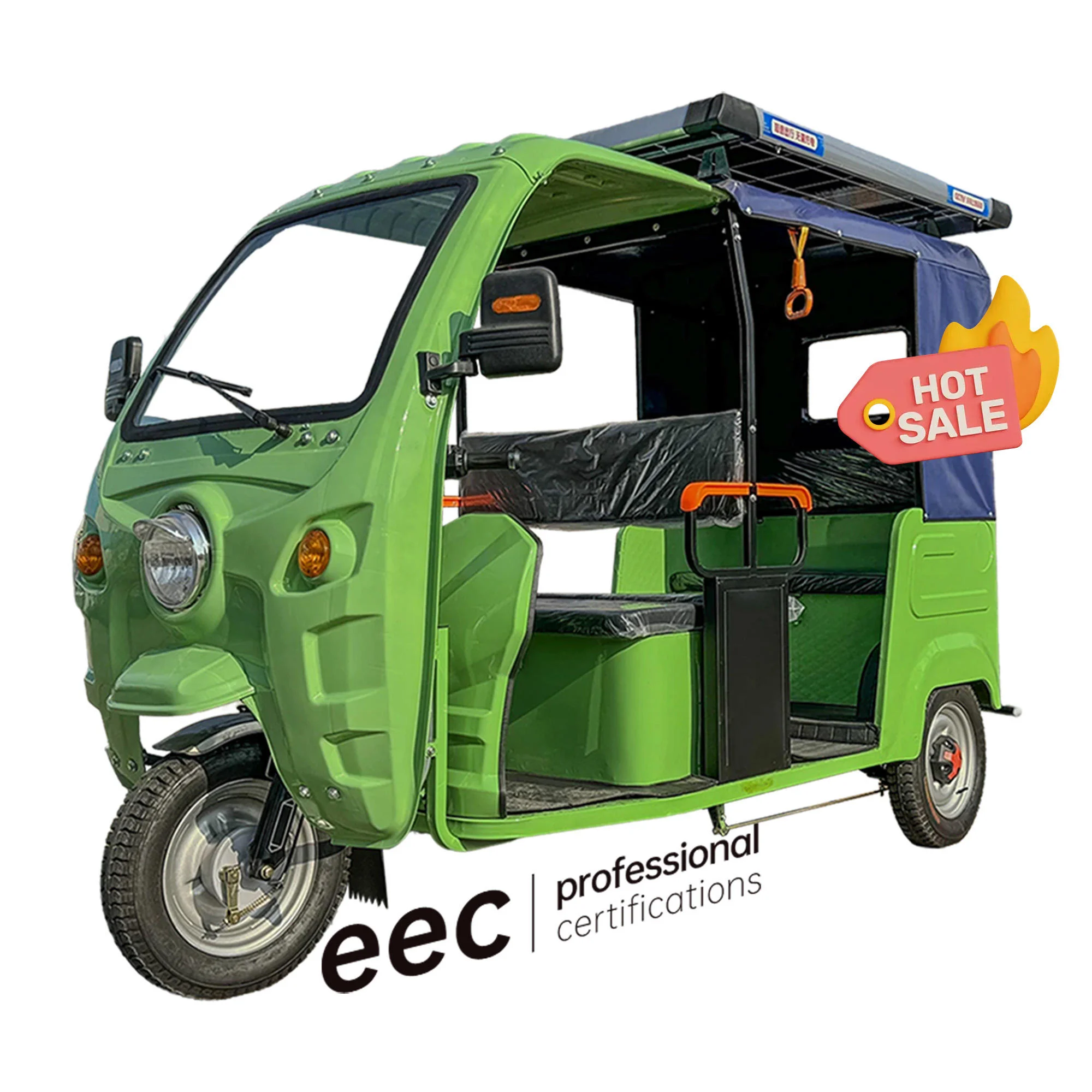 ZK3WX Adults Passenger TukTuk E-Rickshaw Motorized Electric Tricycle Trike  Electric Bike Electric Tricycle Wheel for Adults