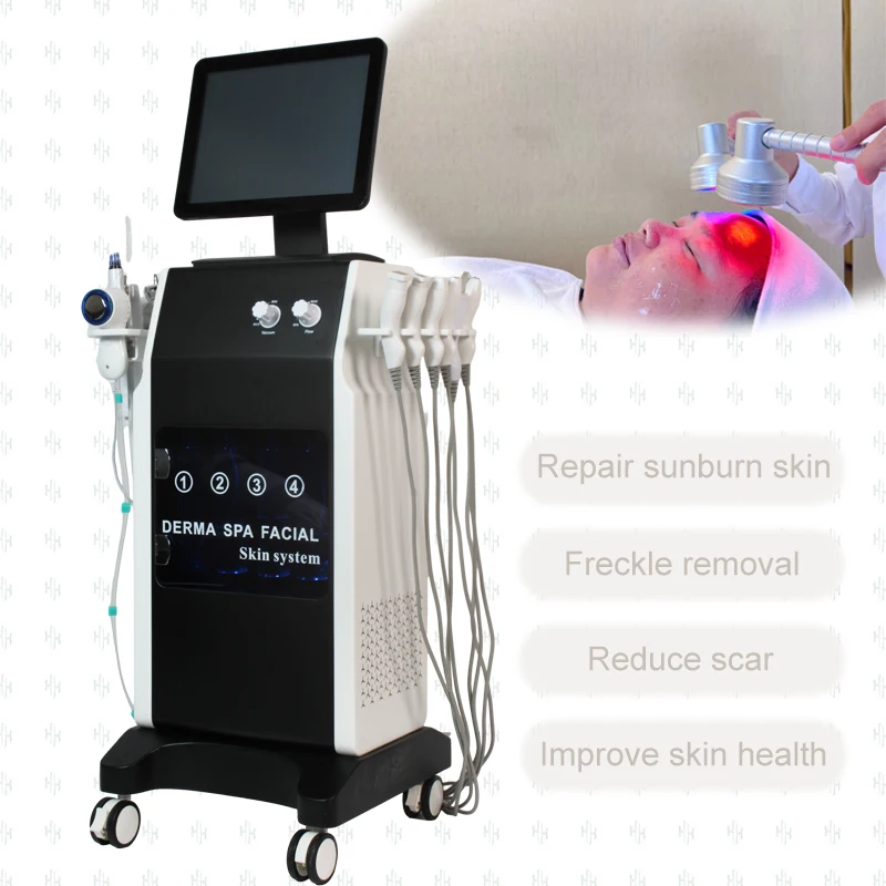 16 in 1 Deep Cleansing Whitening Skin Tightening Exfoliators Acne Treatment Facial Beauty Machine