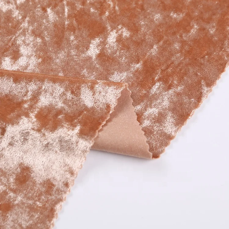 Soft Cheap Custom Dress Textiles Spandex Ice ks Velvet Fabrics Dress Tecido Veludo Velour Shiny Fabric Roll