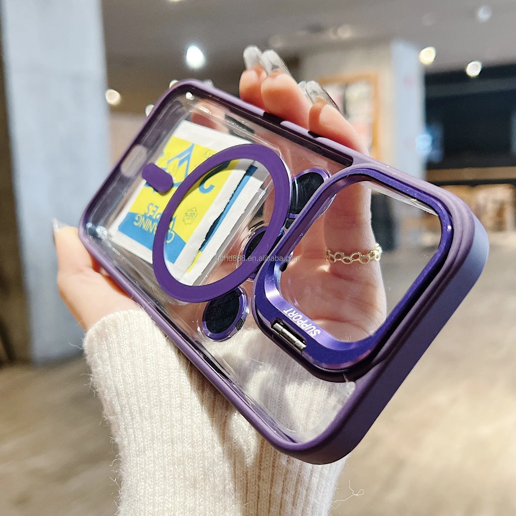 New protection case Iph 15promax Magnetic clear Phone Cover for Iphone14promax Lens Camera Bracket Holder With Protector New protection case Iph 15promax Magnetic clear Phone Cover for Iphone14promax Lens Camera Bracket Holder With Protector 7