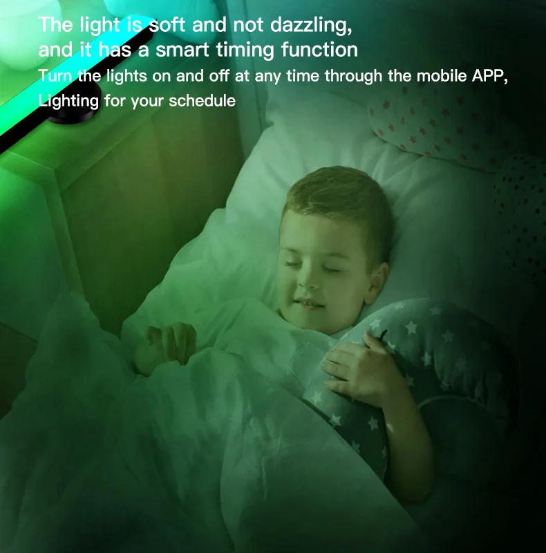 Smart Light Bar Rgbicww Smart Led Light 12 Scene Modes And Music Mode