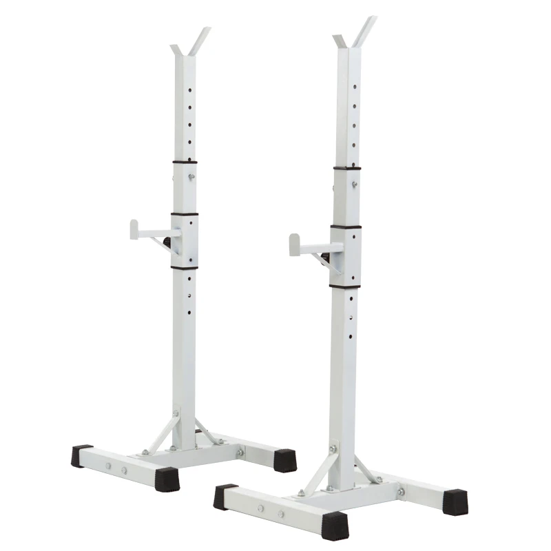 Vertical Squat Rack Gym Equipment Height Adjustable Stand Barbell Rack ...