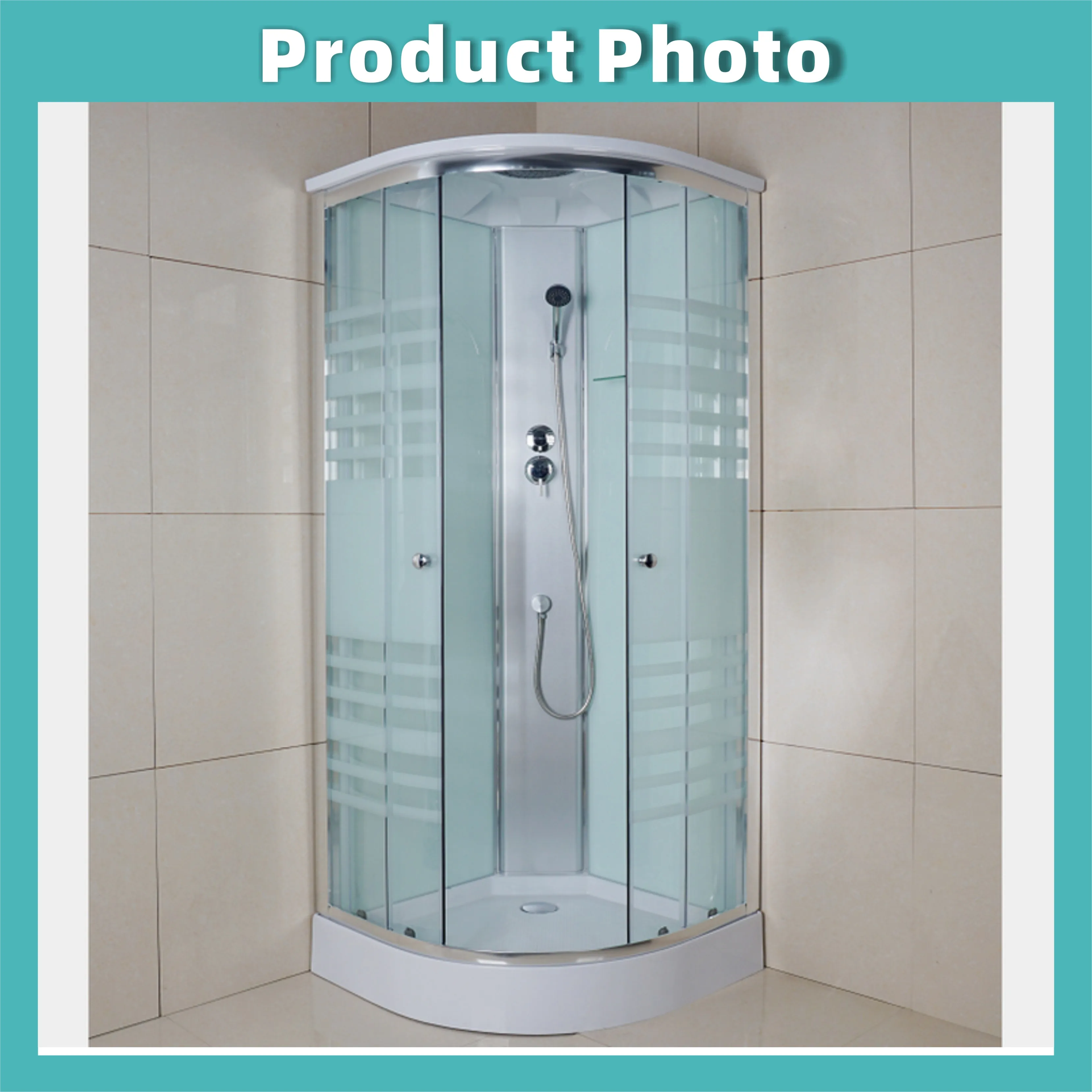 Cheap Bathroom Shower Cubicle Complete Shower Cabin With 15cm Abs Tray