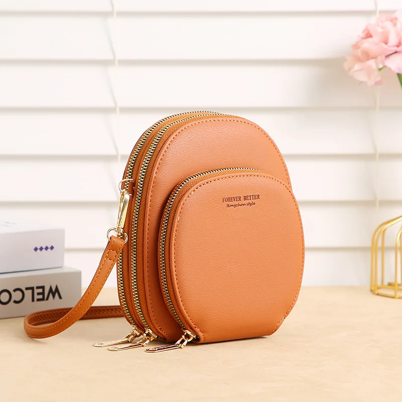 Wholesale Custom Logo Portable Crossbody Wallet Bag Women's