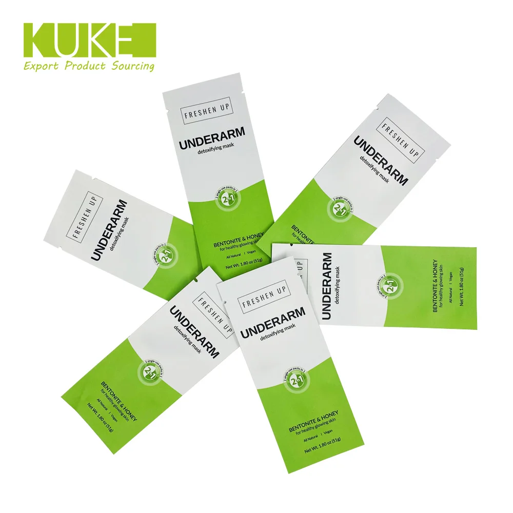 Custom 2ml 5ml 10ml Honey Packaging Bags Small Face Cream Skin Care Sachet Mylar Bag for Cosmetic Samples