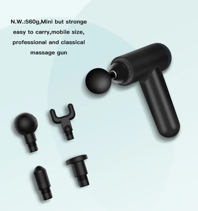 2023 New Deep Body Muscle Tissue Massager KC Certified Custom Mark Massage Product 16mm Amplitude Massage Gun