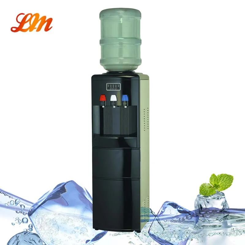 Electric Portable Ice Cube Maker with Water Dispenser Filling Water by Bottle Only for Household or Hotel Use Made of Plastic