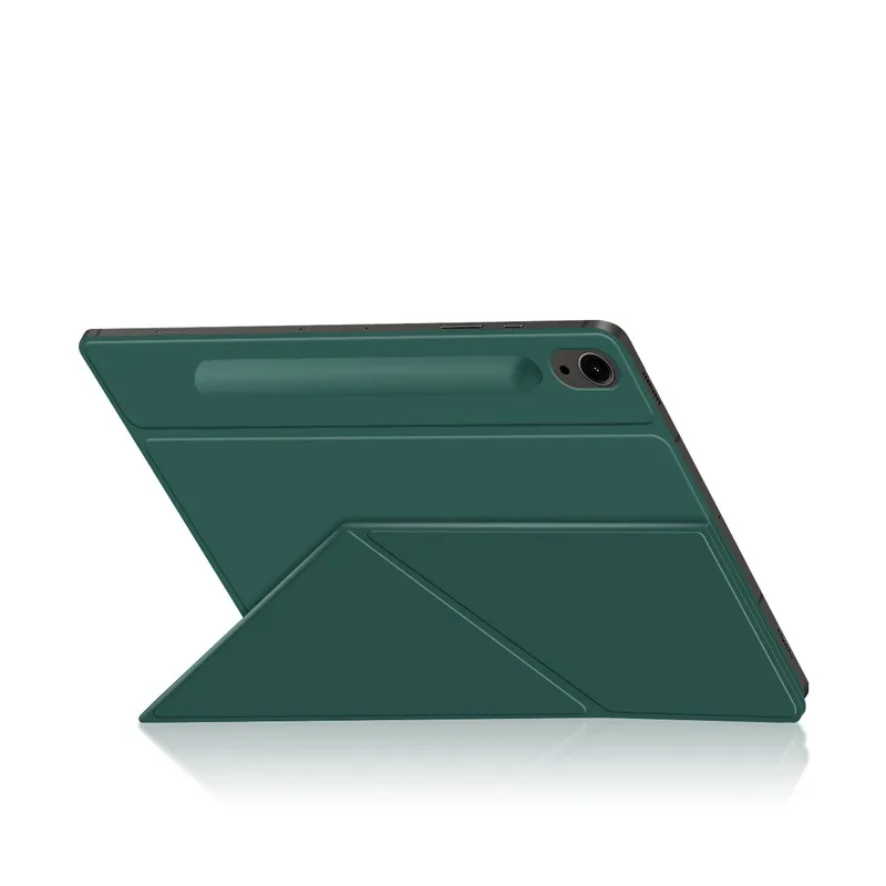 a11 pure color protective cover with pen slot customized logo pbk332-3