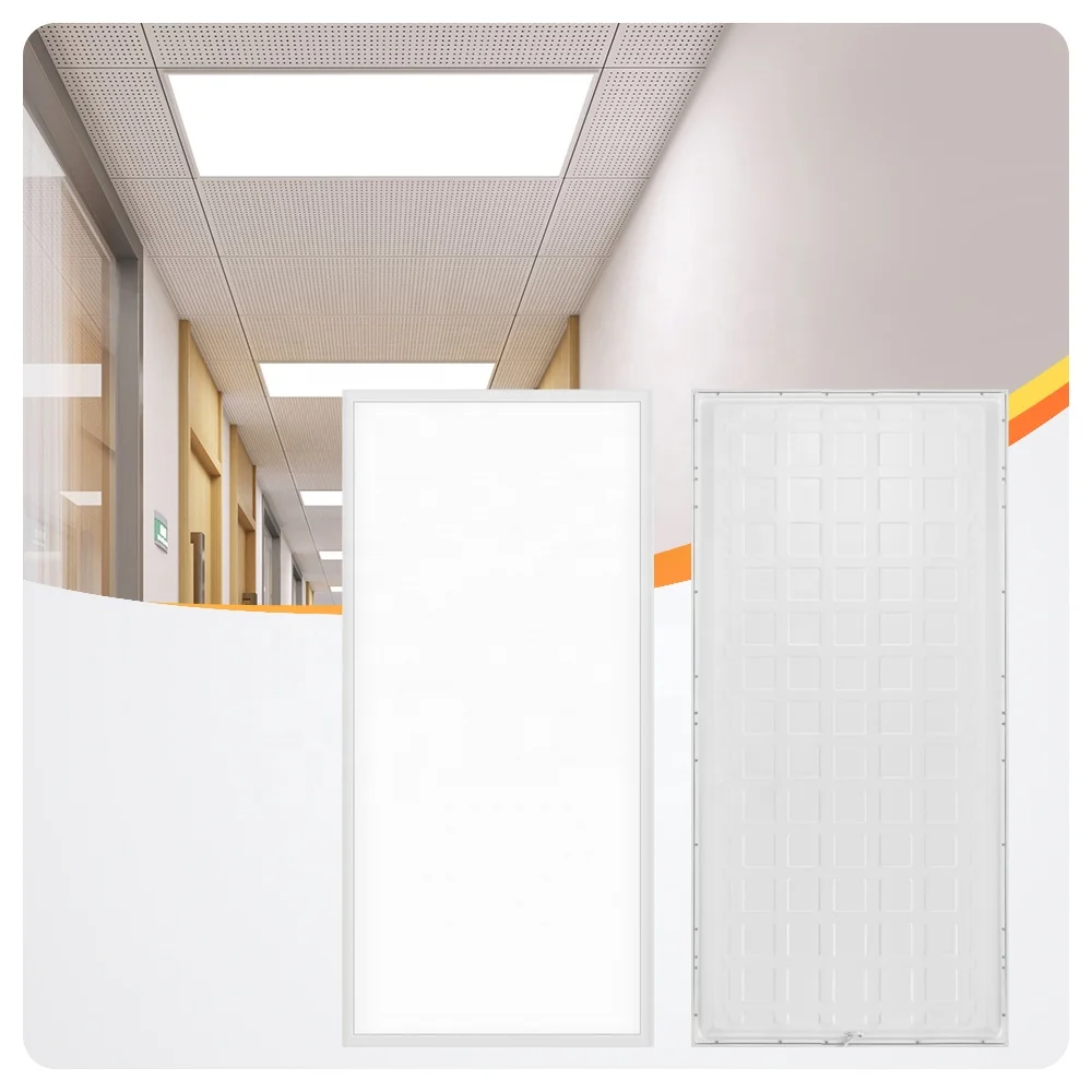5 Years Warranty 4x2 2x2 LED Backlit Panel Light DALI 1-10V Dimmable 60x60 30x120 160lm/w 180lm/w LED Panel Light