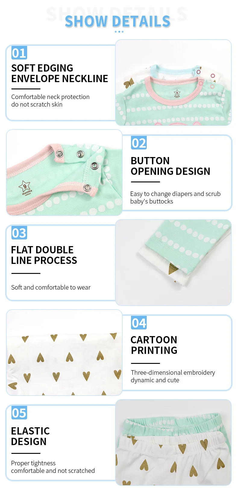 Ensembles de vêtements pour bébé