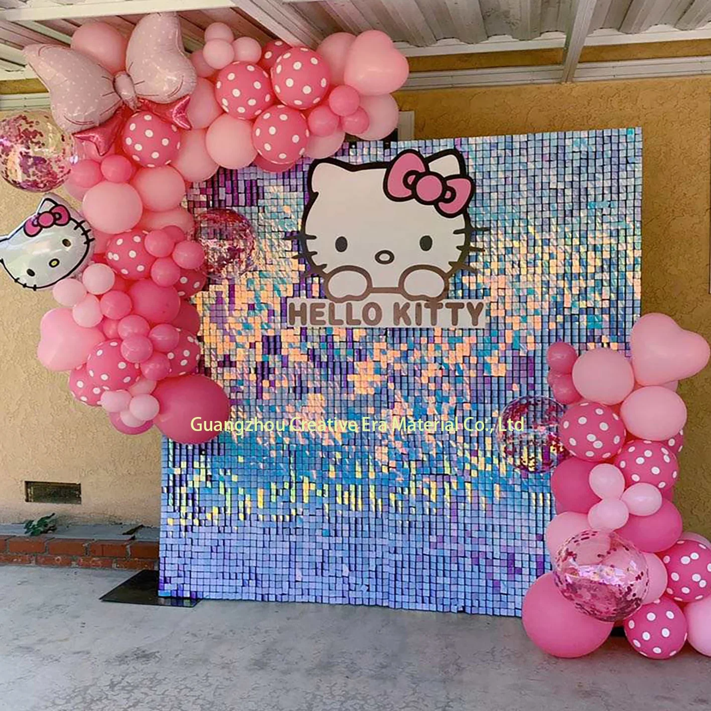 Высококачественный Блестящий настенный фон рекламный дисплей Фотофон с блестками для свадебной вечеринки