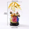 Colorful lucky bag with yellow money tree