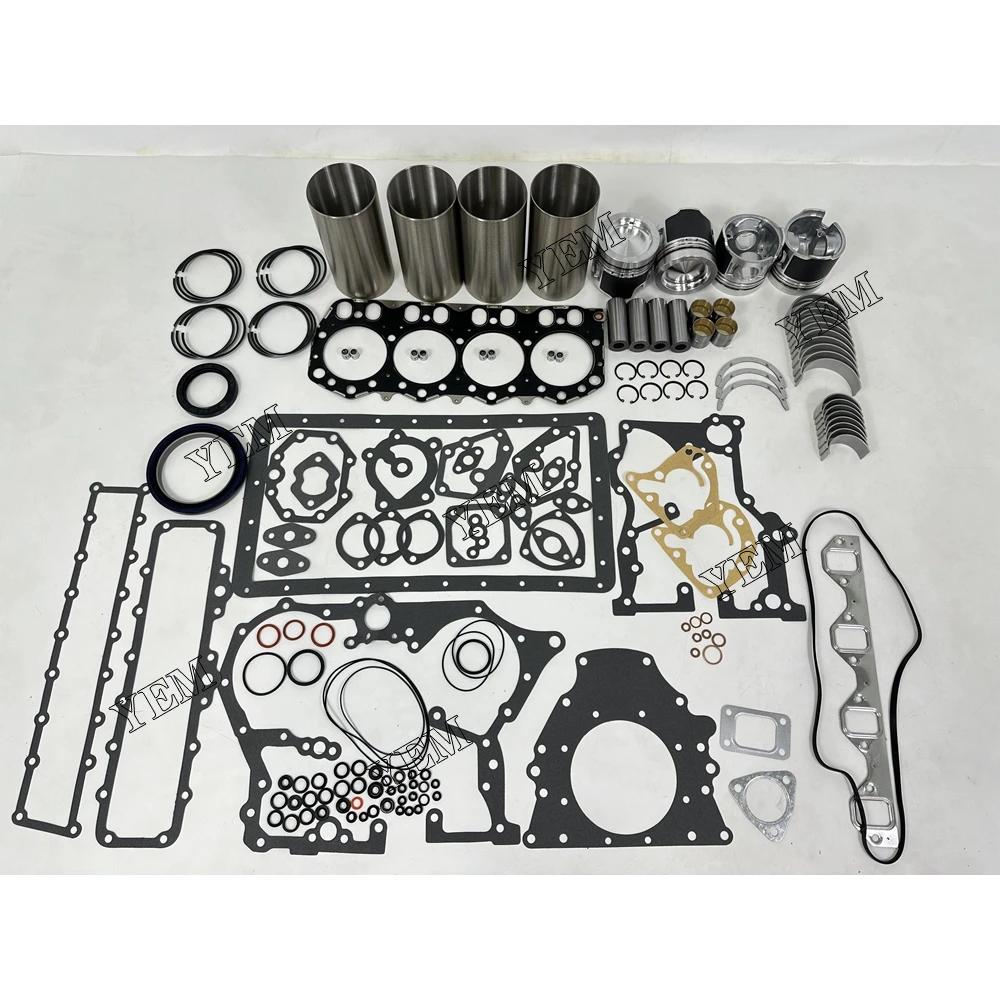 Factory Price Genuine D04FD Engine Rebuilding Kit With Bearings Cylinder Gasket Set Piston Ring Liner for Mitsubishi