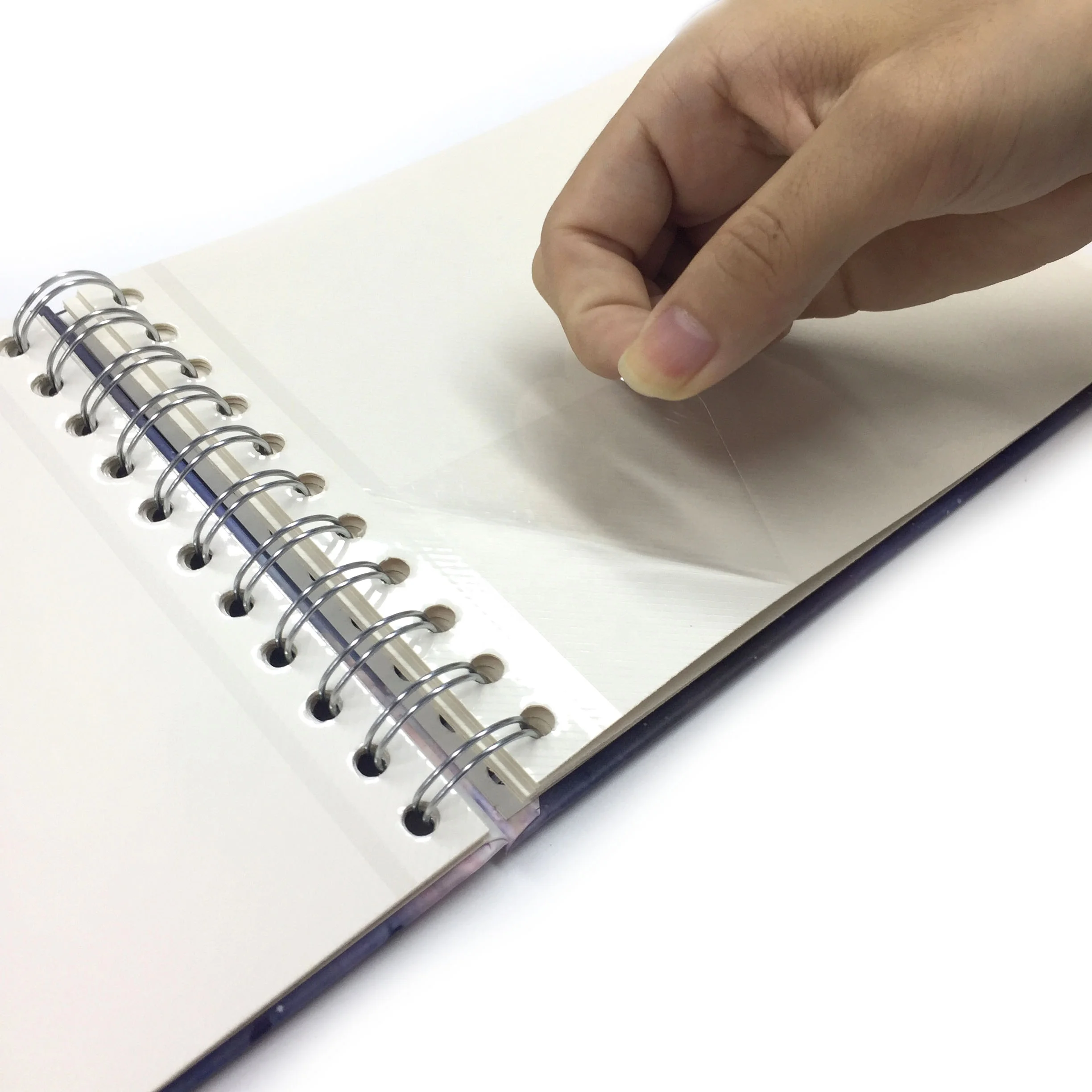 Низкий минимальный заказ индивидуальный принт Фламинго дизайн Твердый спиральный