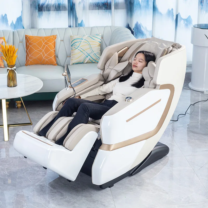 Luxury 3D 4D Massage Chairs Zero Gravity Full Body