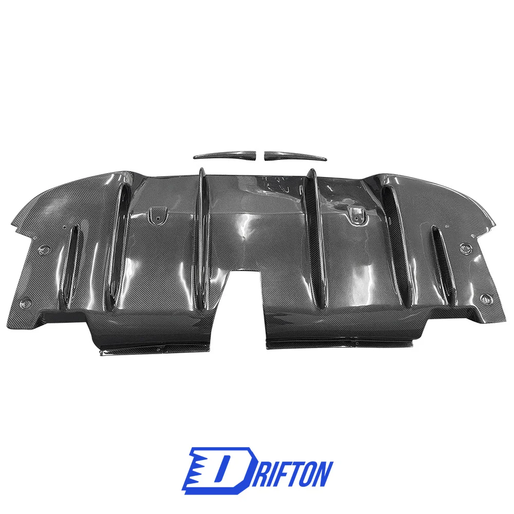 Quad Style Carbon Fiber Rear Diffuser for Alfa Romeo Giulia | Upgrade ...