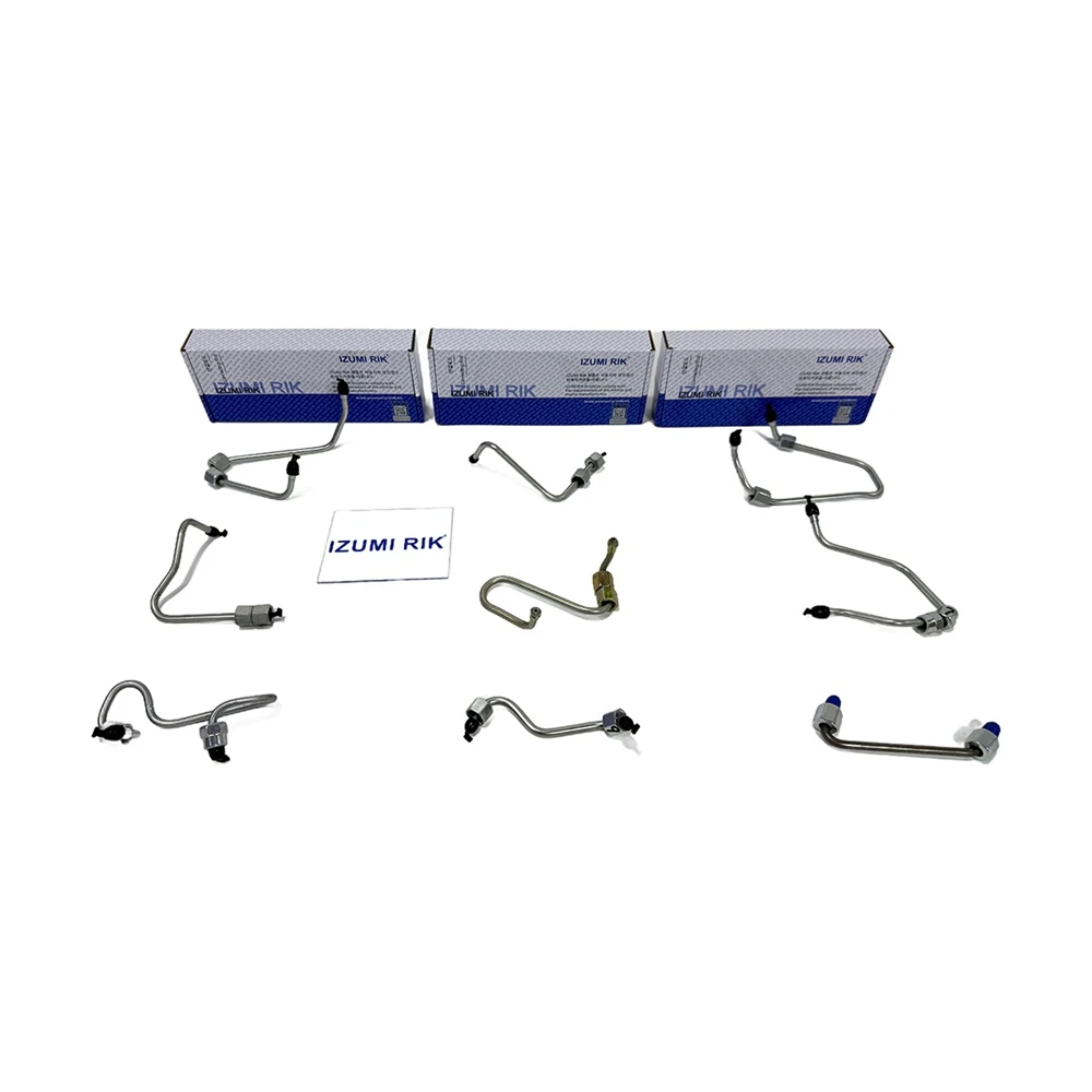 Durable Engine Parts IZUMI RIK 6D10 6D14 6D15 High Pressure Fuel Pipe for Mitsubishi