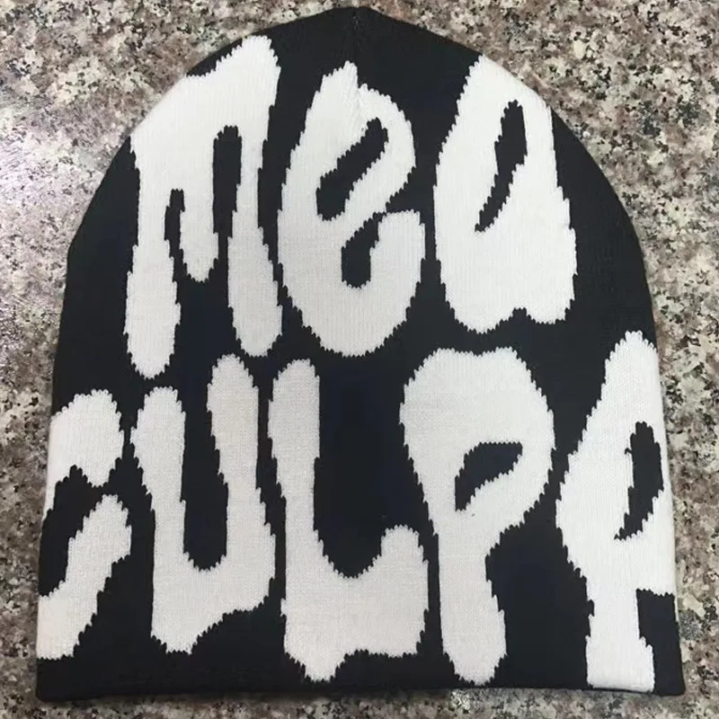 Beanies Y2k Knitting Cap Men Women Paragraph Quality Winter Beanie Cap ...