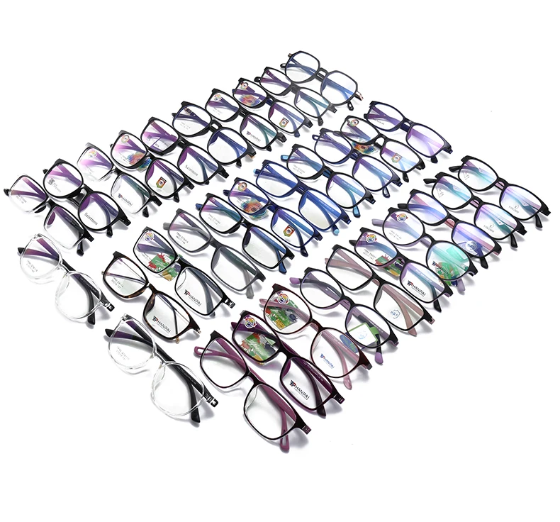 Wholesale Clearance Tr90 Square Spectacle Plastic Optical Frames Cheap