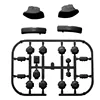 20 botones joy-con negros