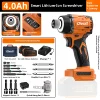with 2*4.0 Ah Batteries & Accessories