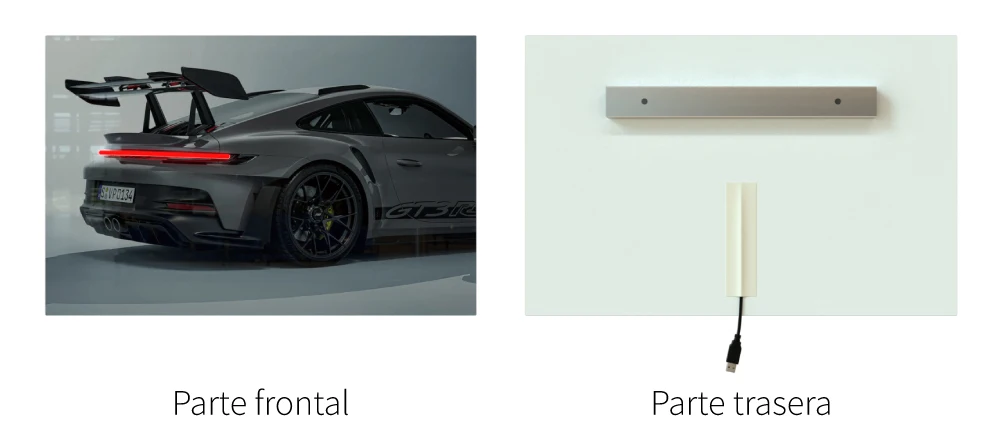 Póster de coche LED