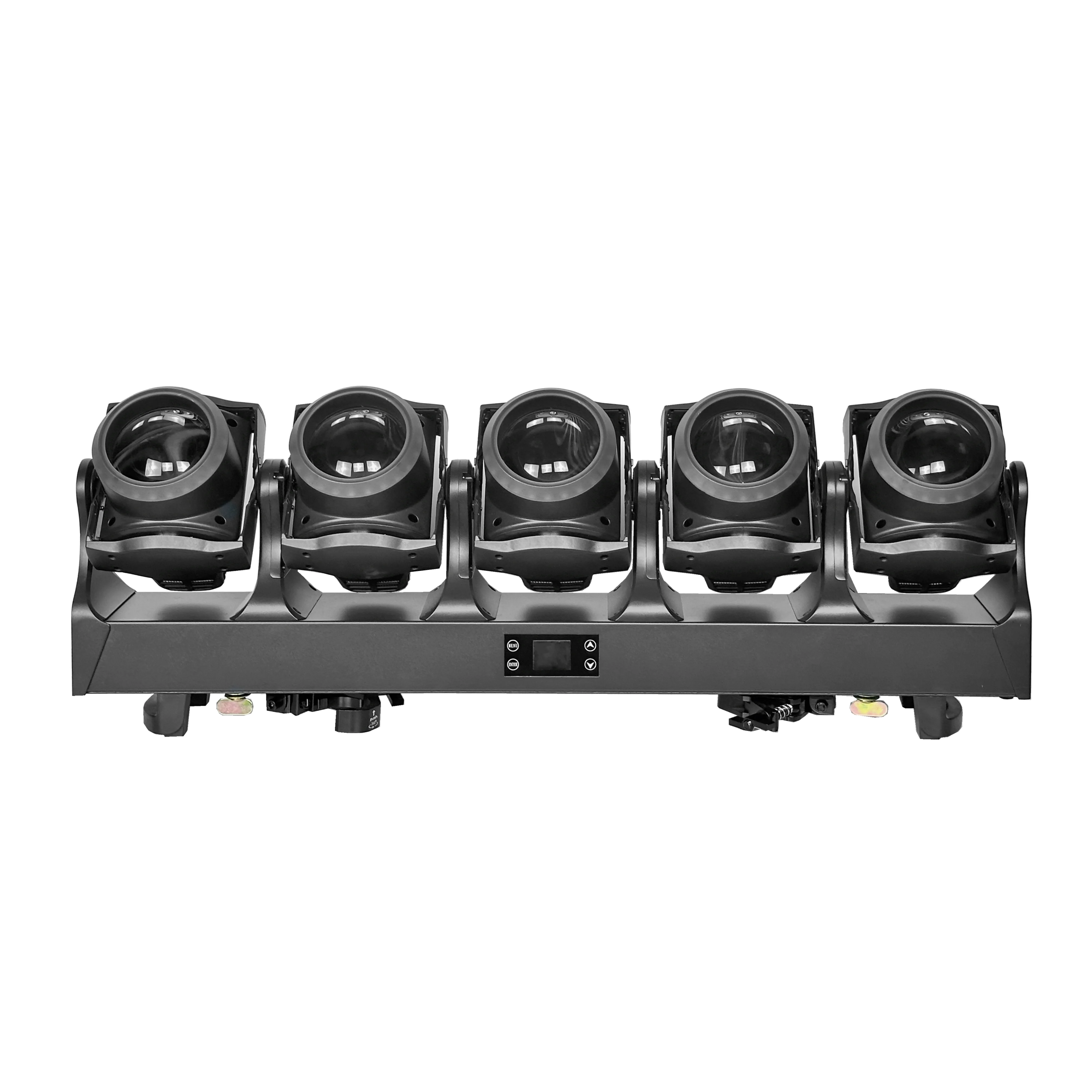 5*120W RGBW 4in1 LED Moving Head DJ Lights with DMX512 Control