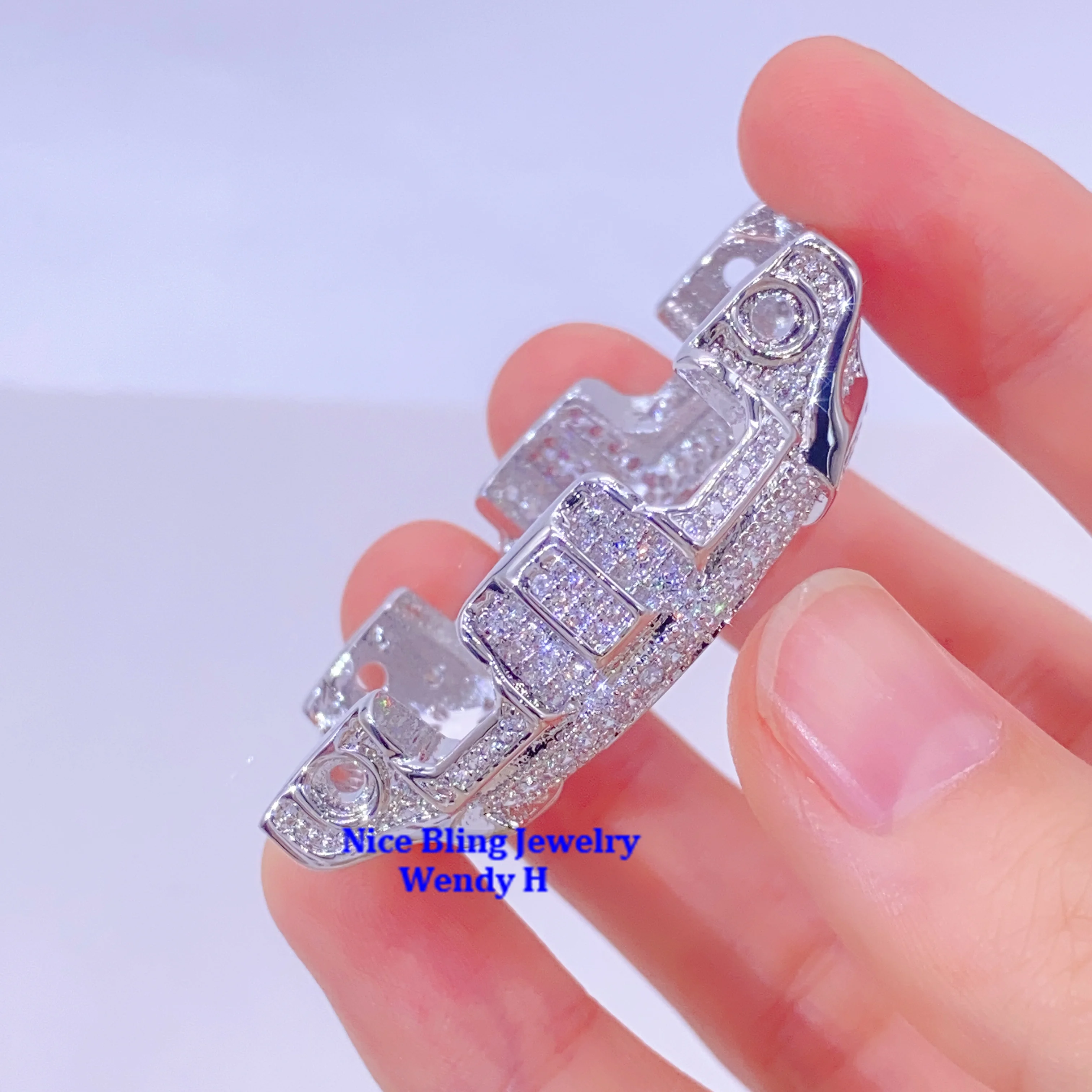 G Iced Out Shock GA100 GA110 モイサナイトウォッチ ベゼル