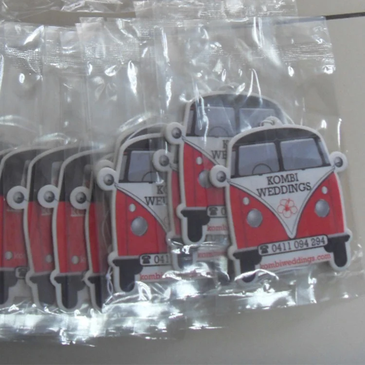 Logo Printed Round Any Shape Funny Auto Wheel Paper Card Perfume