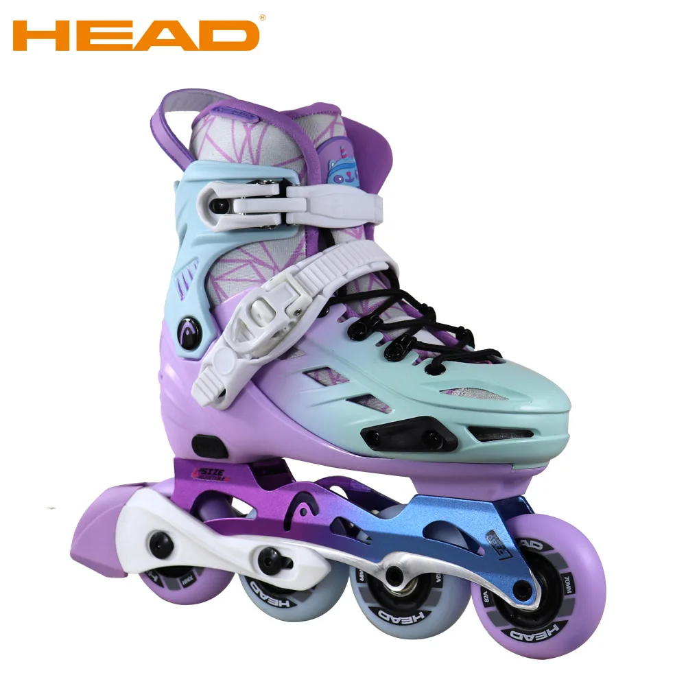 HEAD Youth Adjustable Inline Skates with Illuminating Wheels