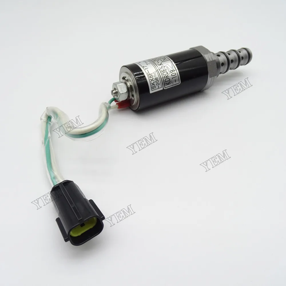 For Kobelco Solemoid Valve KDRDE5K-20-40C07 Engine Parts With Warranty 3