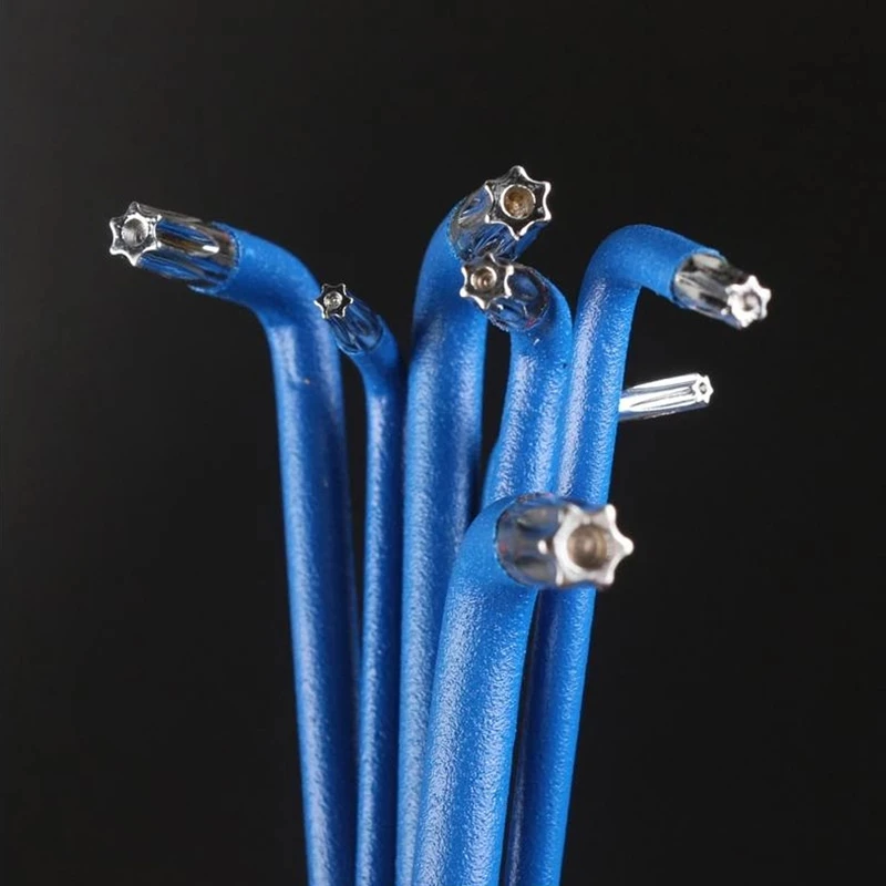 C-Mart  7pcs Hand Tools T9-T30 Wrench Internal Hexagonal Wrenches CR-V 6 Stars Key L Type Torx Key Set Wrench