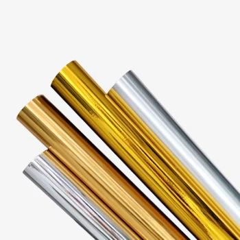 Durability 2-3 Years Chrome Rose Gold Silver Golden Self-adhesive Vinyl Sheets Rolls Stickers Plotter Cutter Cutting Film