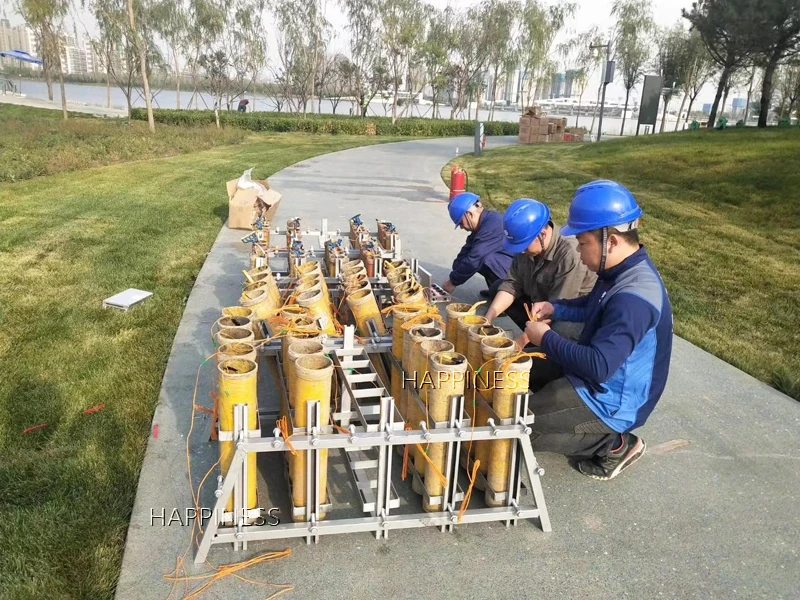 Big Fireworks Shell Show Diy Combination Fiberglass Tube Mortar Racks ...