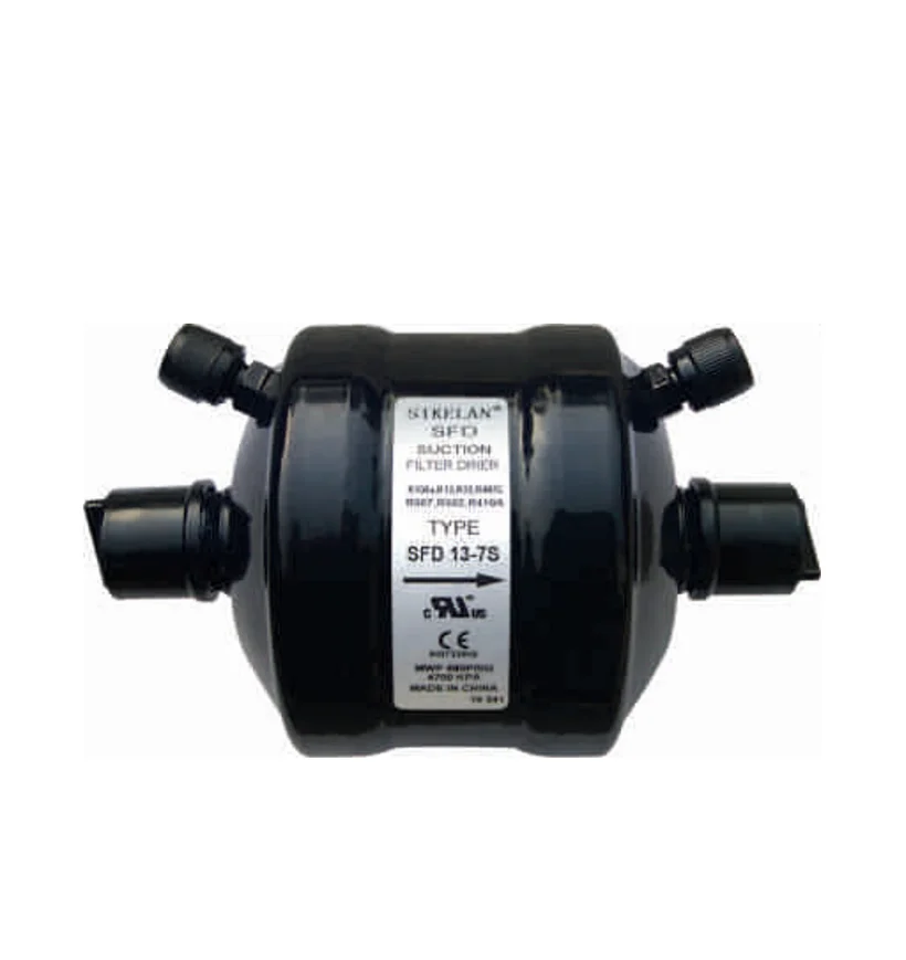China Factory 1.11SFD Series Refrigeration Parts Solid Core Suction Line Filter Drier 1/2'' 3/8'' Liquid Line Filter Drier