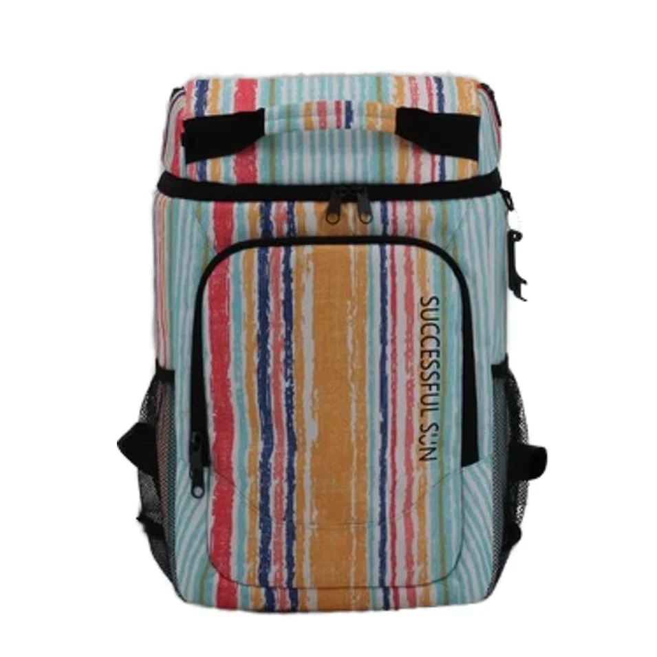 Wholesale Custom Logo Large Capacity Waterproof Thermal Cooler Bag Portable Fashionable Insulated Outdoor Lunch Picnic Camping