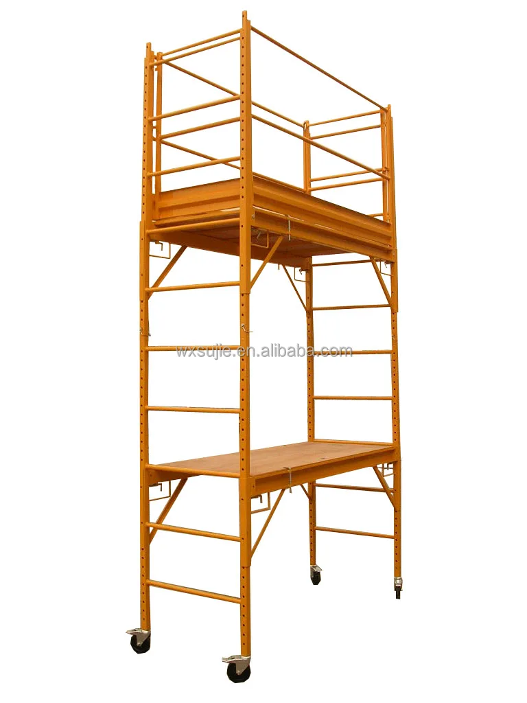 Aluminum Mobile Scaffolding Tower For Construction Certification Whole ...