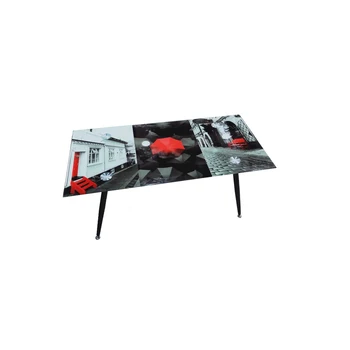 Best-Selling Modern Glass Tea & Coffee Table Factory Outlet for Home Living Room Furniture