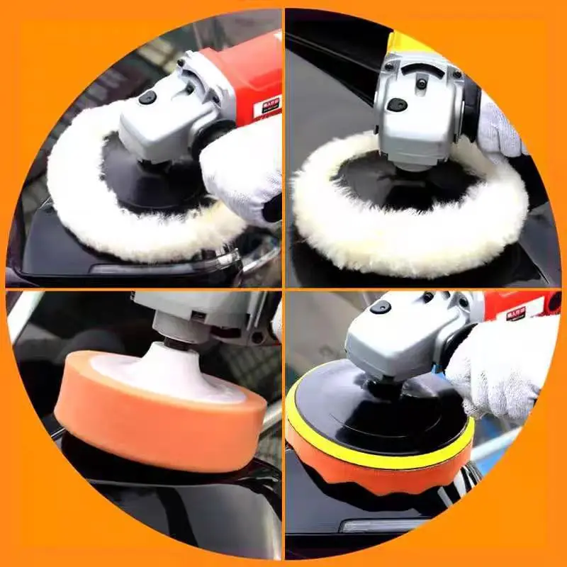 High-Power Adjustable Rotary Electric Orbital Polisher Industrial Multifunctional Car Waxing Glazing Tools Polishing Machine